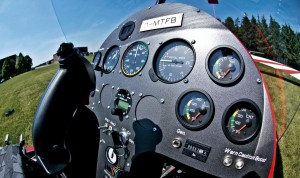 Gyrocopter Cockpit