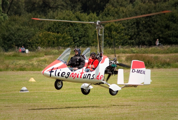 gyrocopter flugplatz marl